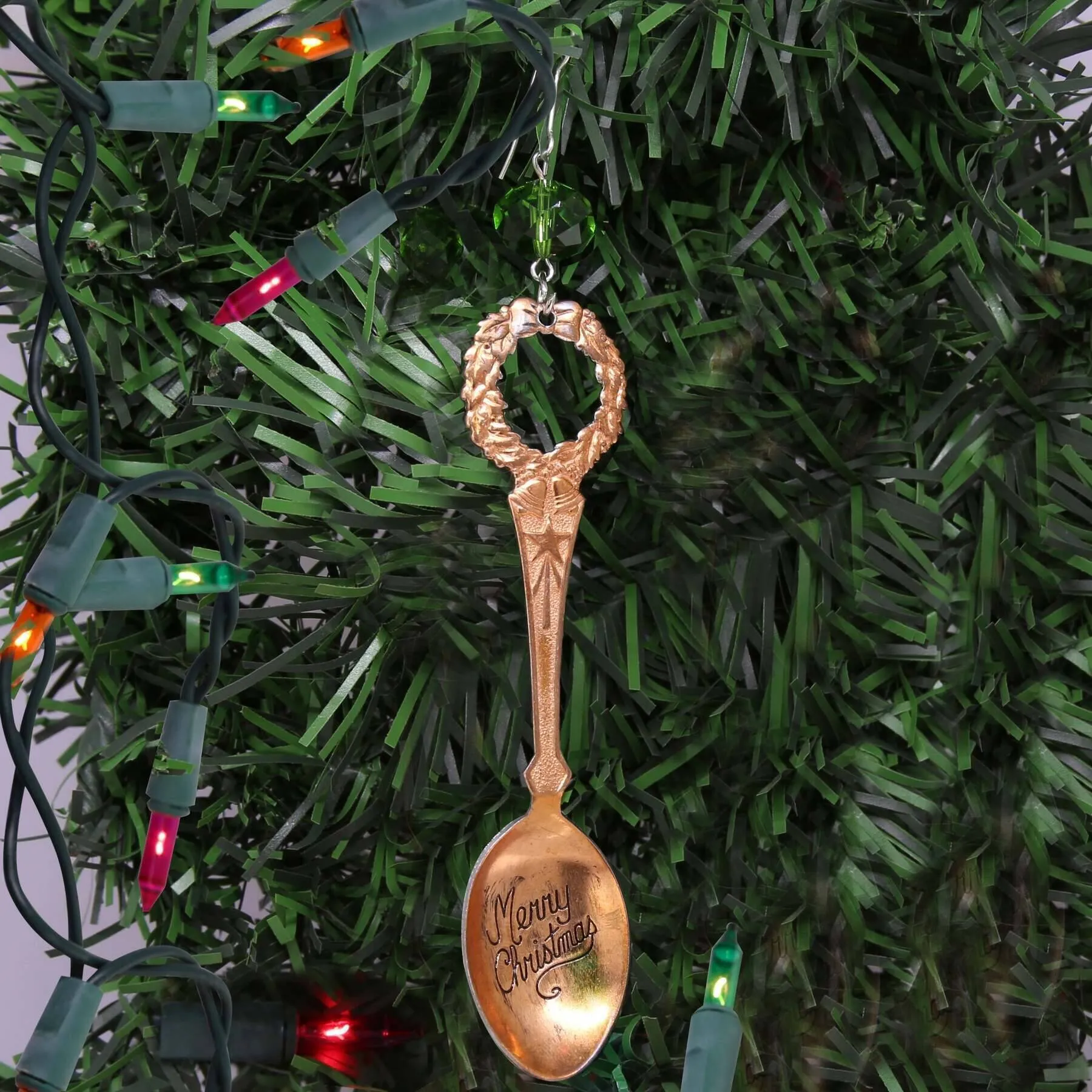 1928 Jewelry Classic Christmas Teaspoon Tree Ornament