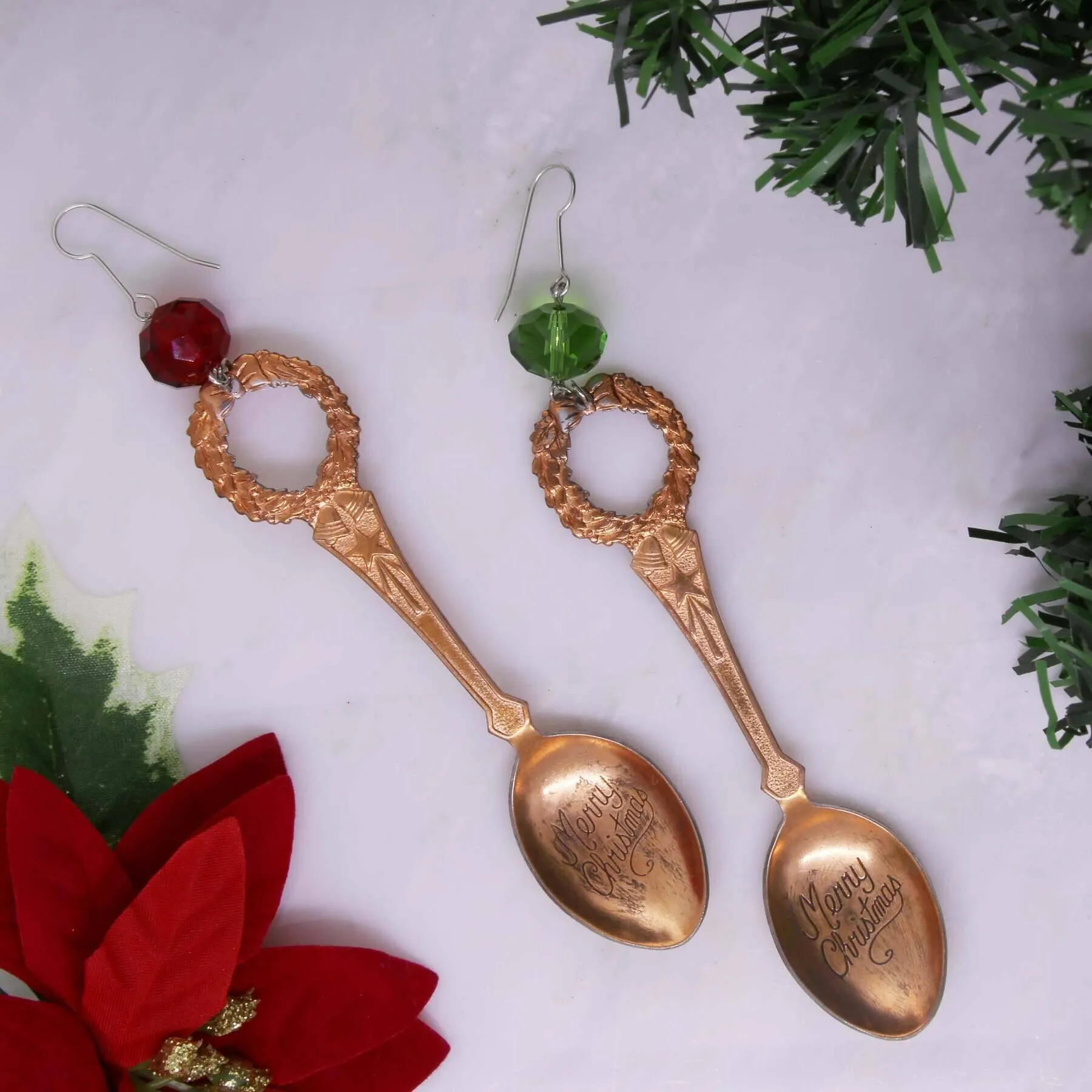 1928 Jewelry Classic Christmas Teaspoon Tree Ornament