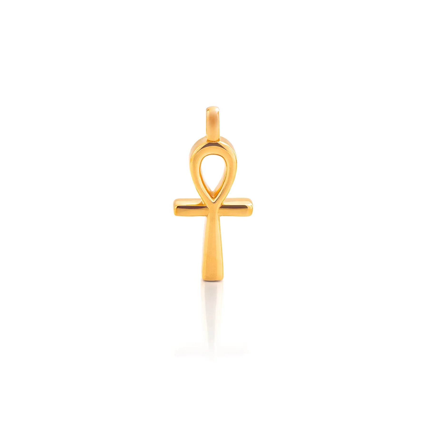 24Kt Gold Ankh Key Of Life Pendant