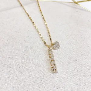 Amore Cuore 14KT Gold-Plated Pendant Necklace