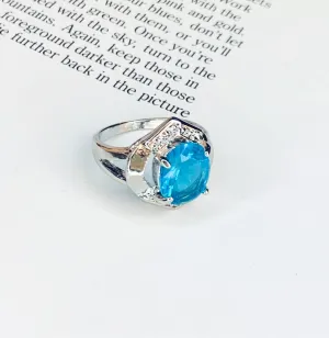 Beryl blue Ring