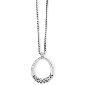 Brighton | Interlok Braid Drop Necklace | Women's