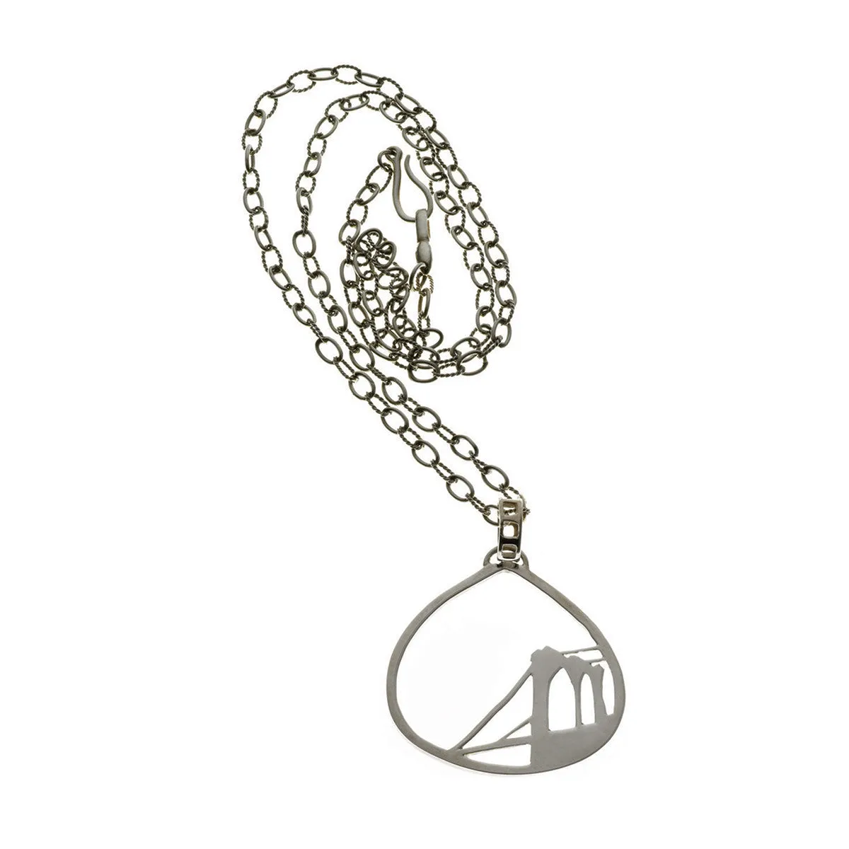 Brooklyn Bridge Sterling Silver Necklace