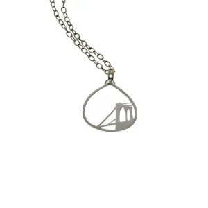 Brooklyn Bridge Sterling Silver Necklace