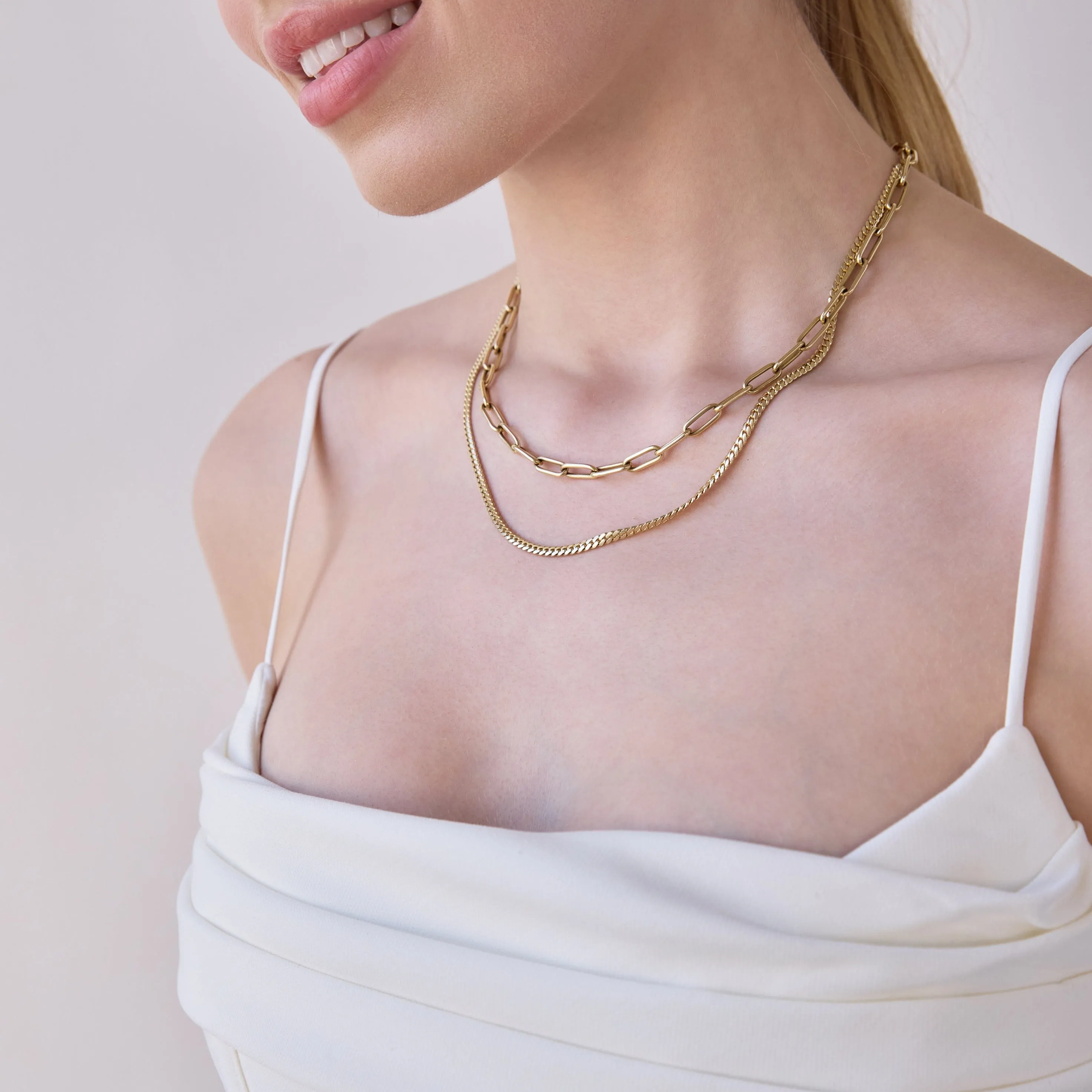 Chic Cuban Curb Chain