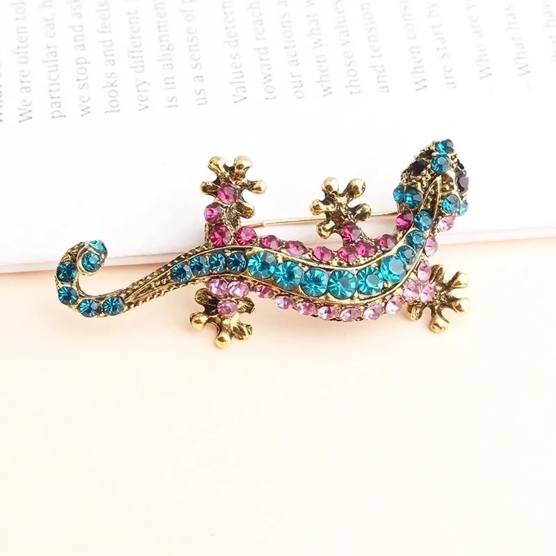 Classic Style Commute Animal Alloy Inlay Rhinestones Unisex Brooches