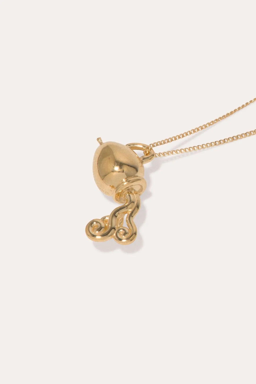 Classicworks™ Aquarius Zodiac Balloon - Gold Plated Pendant