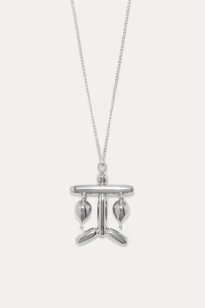 Classicworks™ Libra Zodiac Balloon - Platinum Plated Pendant