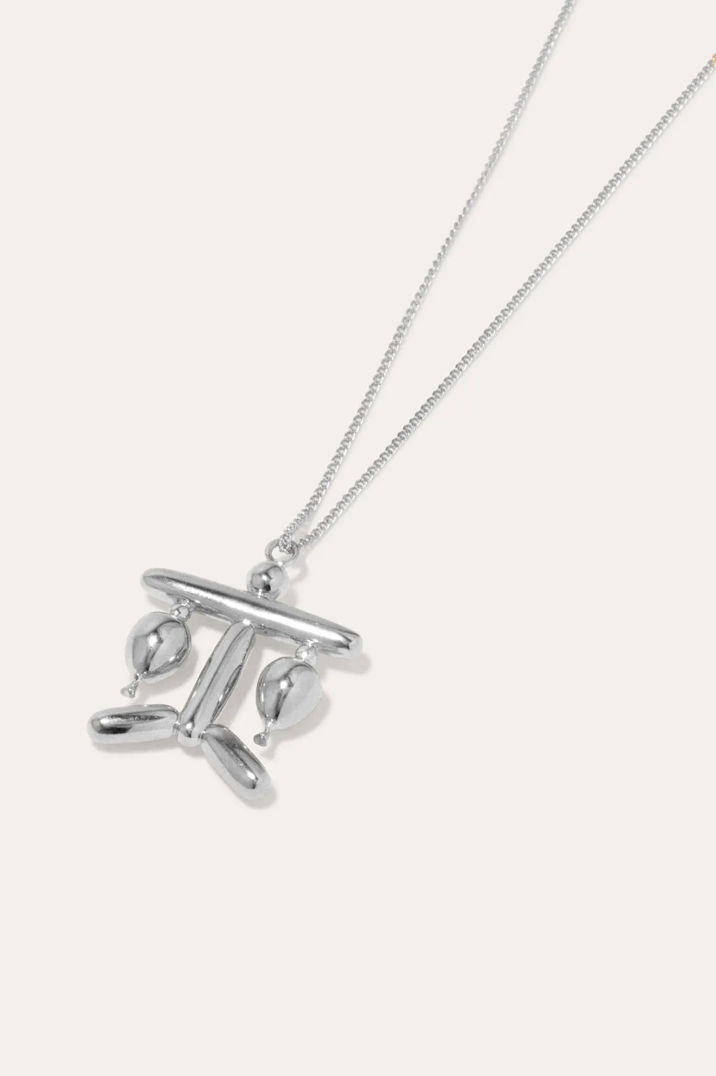 Classicworks™ Libra Zodiac Balloon - Platinum Plated Pendant