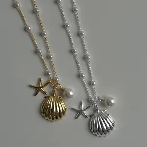 Cute & Edgy Shell Copper Electroplating Necklaces