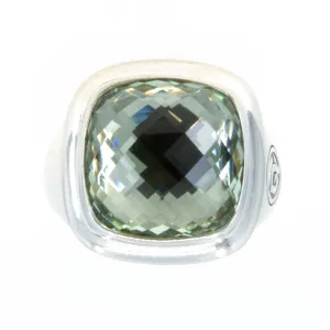 David Yurman Albion Statement Ring with Prasiolite