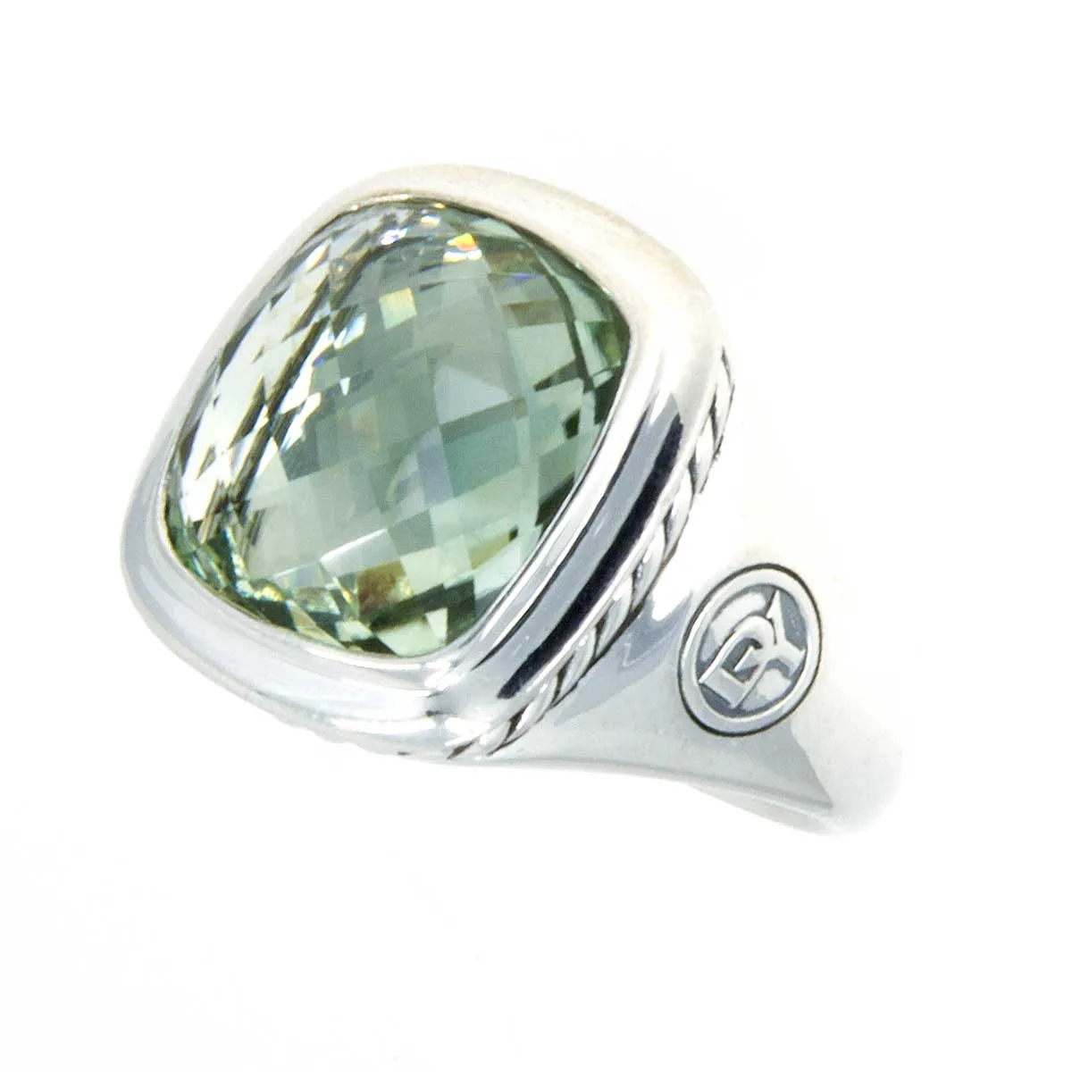 David Yurman Albion Statement Ring with Prasiolite