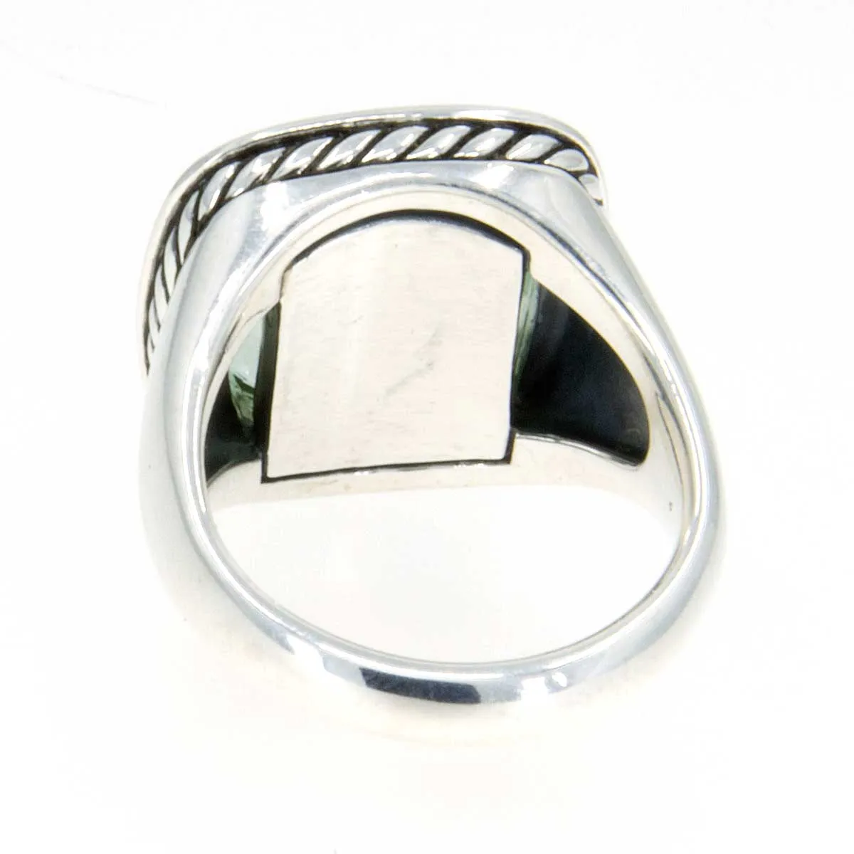 David Yurman Albion Statement Ring with Prasiolite