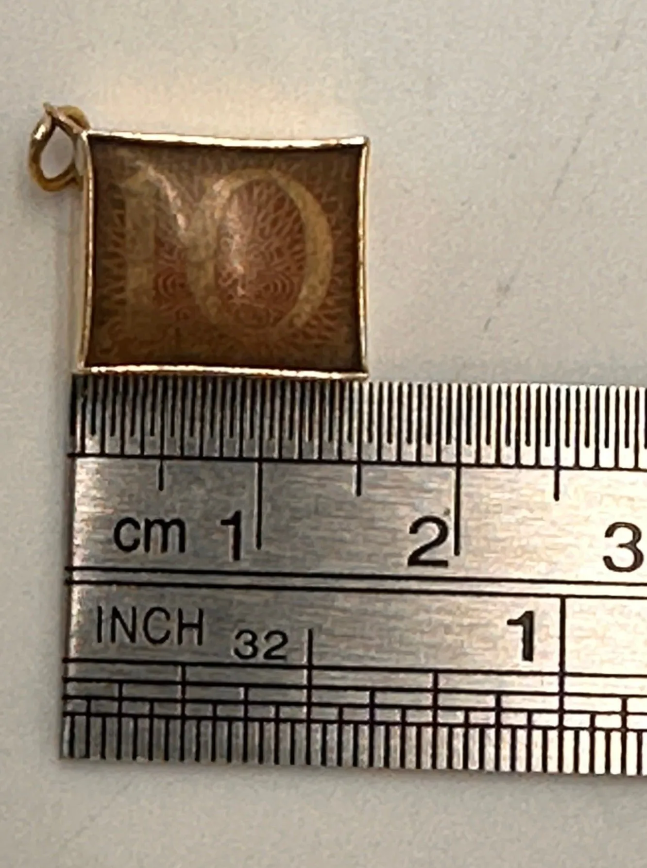 Exclusive 1960s Vintage Treasure: 9ct Gold 'In Emergency Break Glass' Charm