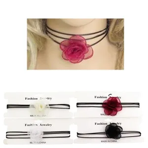 Fashion Choker Necklace 408 (12 units)