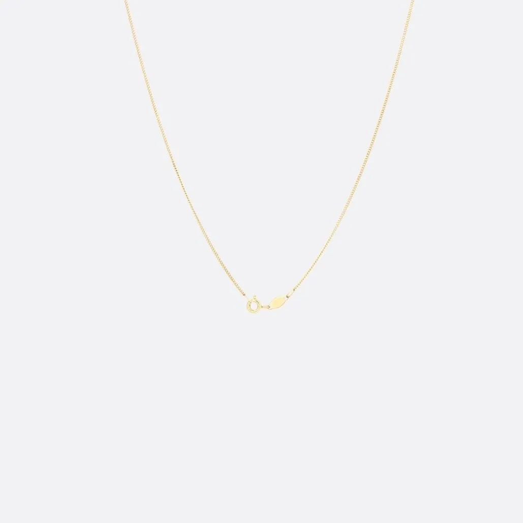 Fine Curb Chain in 10k Gold