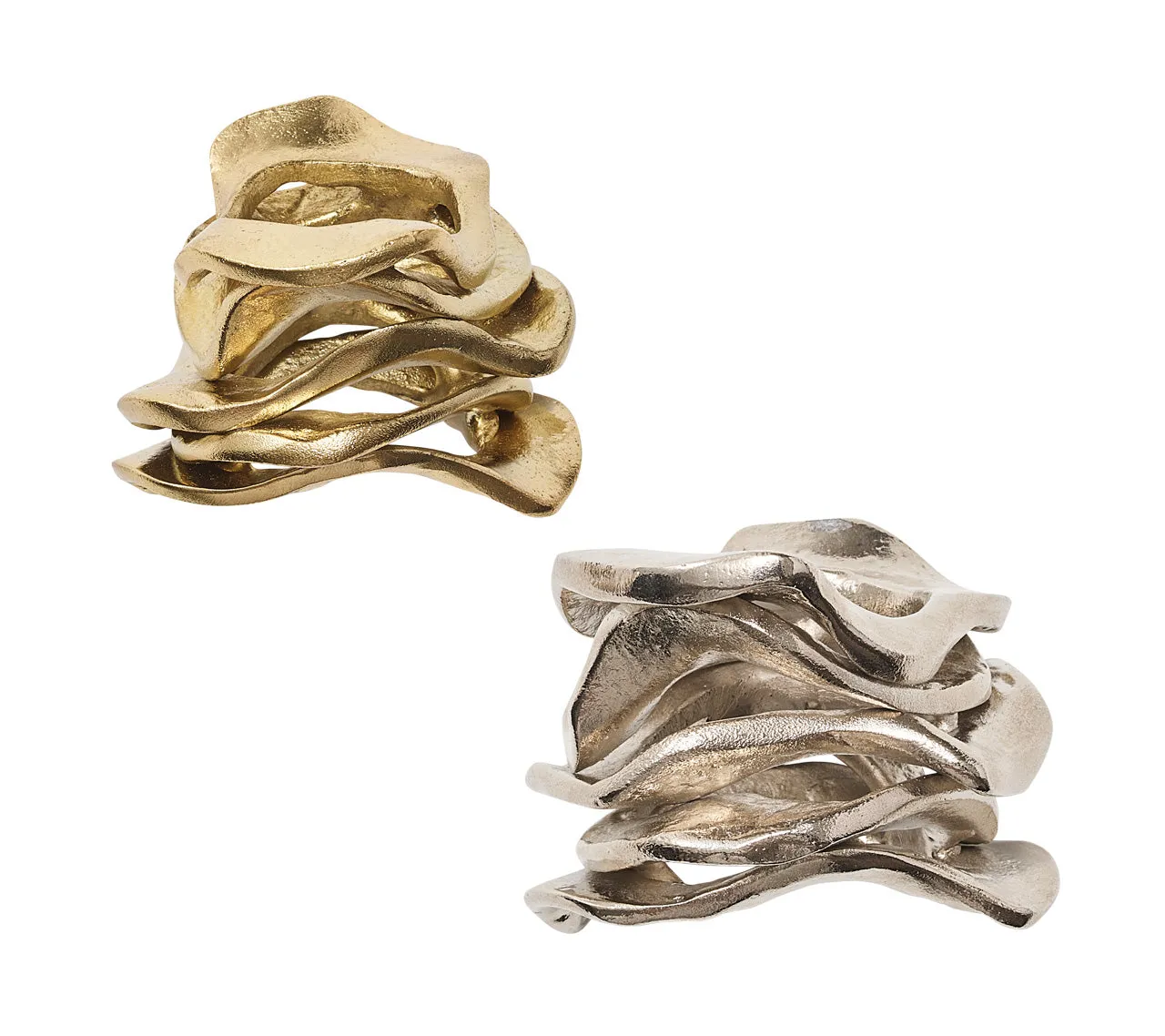 Flux Napkin Rings, Set of 4