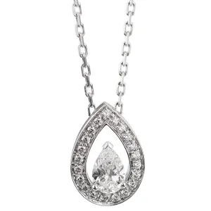 Fred of Paris .77ct Lovelight White Gold Diamond Necklace