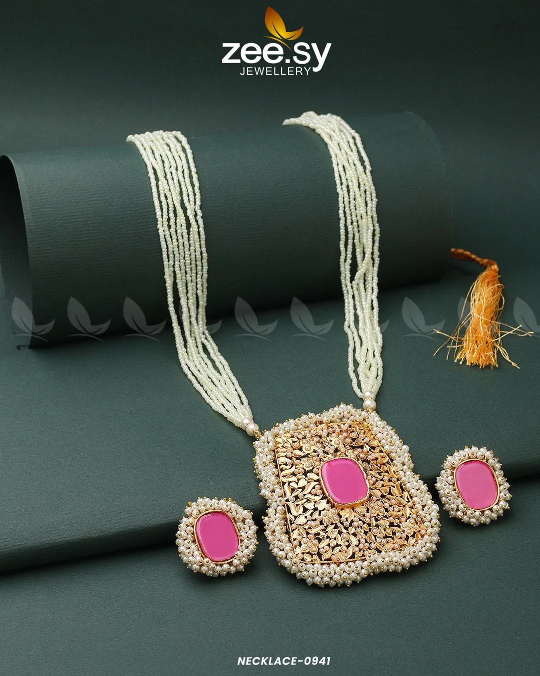 Gajra Pearl Mala