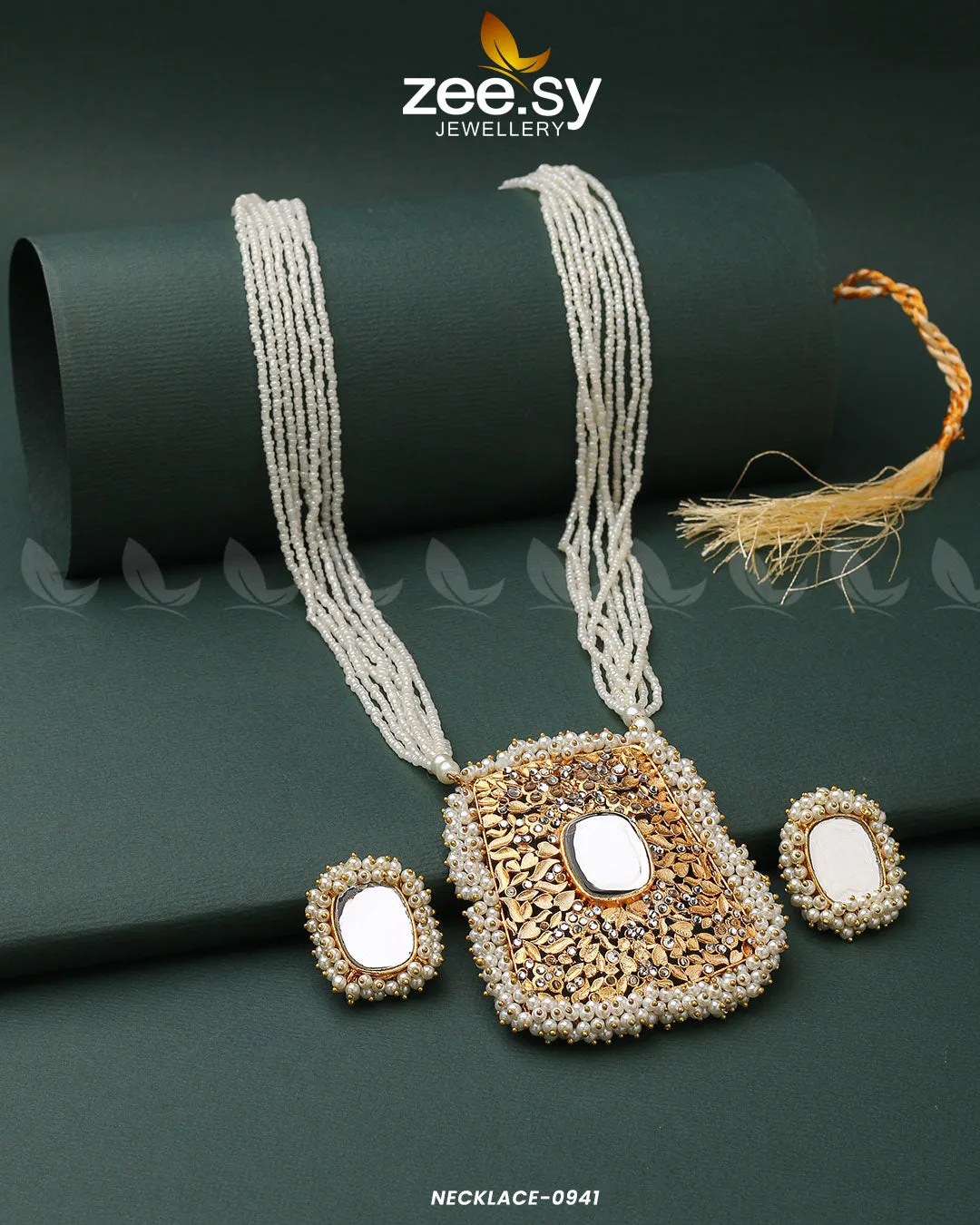 Gajra Pearl Mala