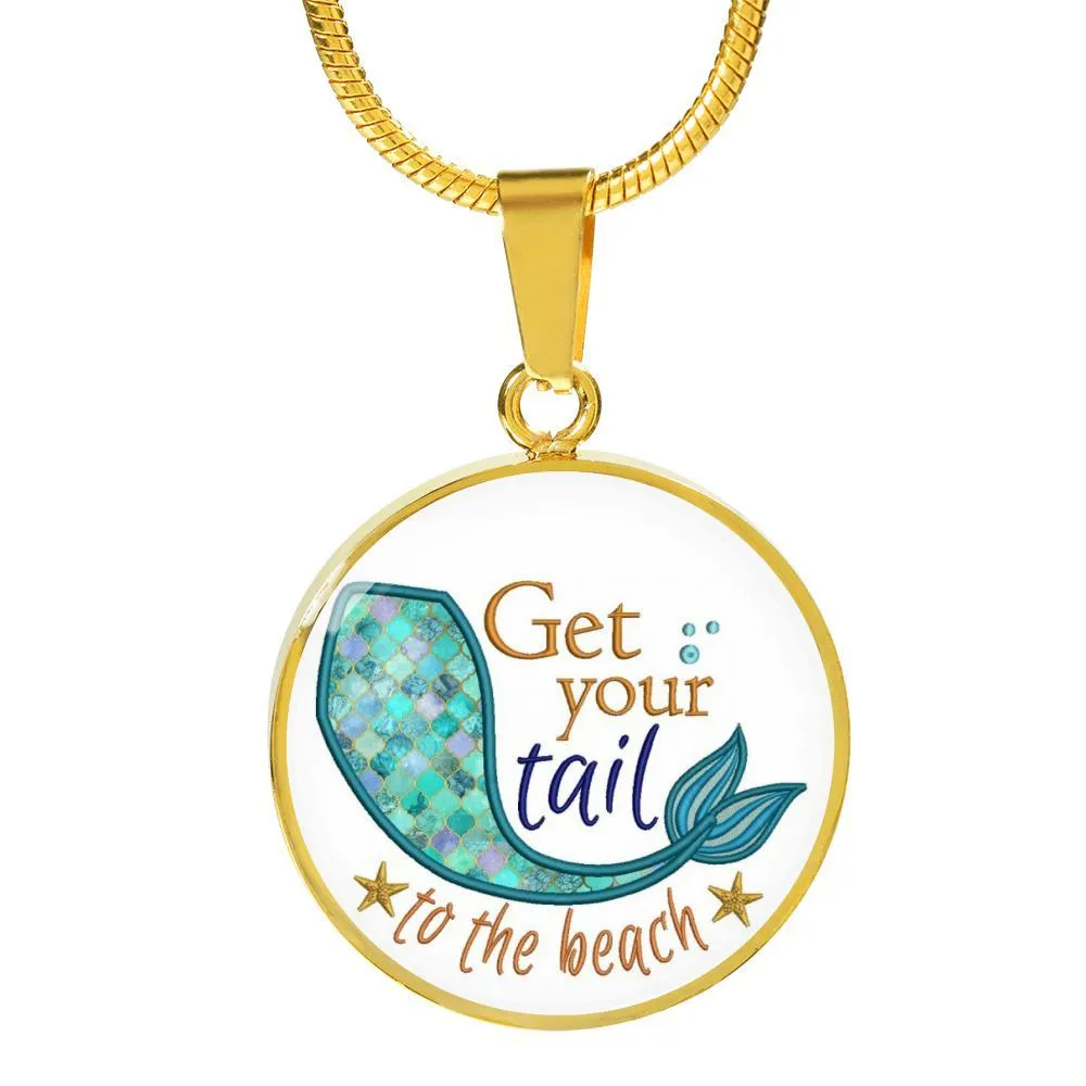 Get Your Tail to The Beach Necklace