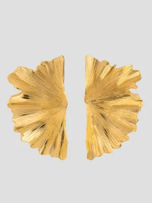 Ginko Leaf Earrings