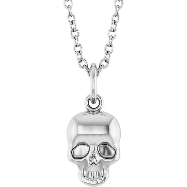 Gold Skull Necklace