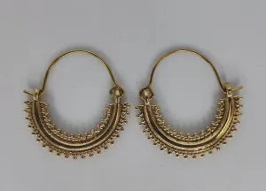 Kala Ellipses Curve Earrings