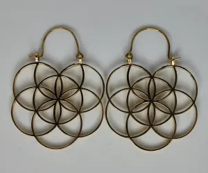 Kala Flower of Life Earrings