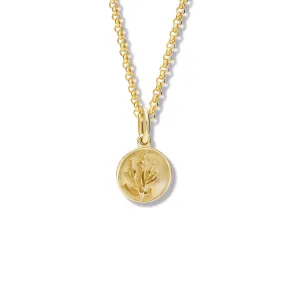 La Lavande Necklace Pendant Yellow Gold