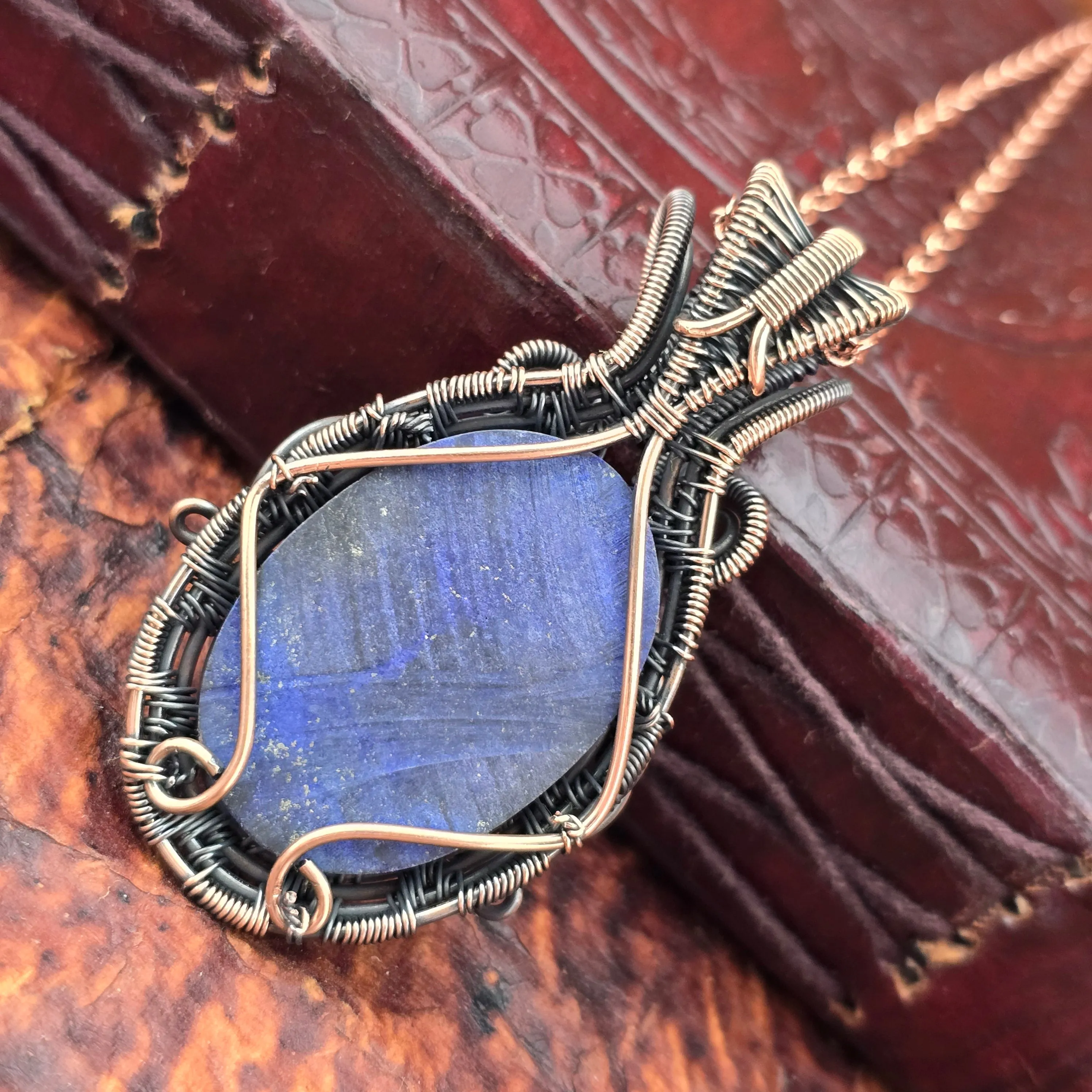 Lapis Lazuli Yggdrasill (Tree of Life) Amulet