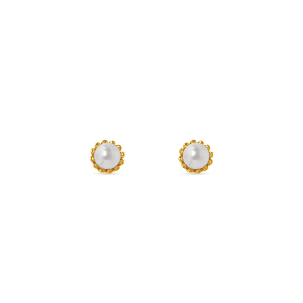 *LAST ONE!* Orelia Pearl Stud Earrings ORE29412