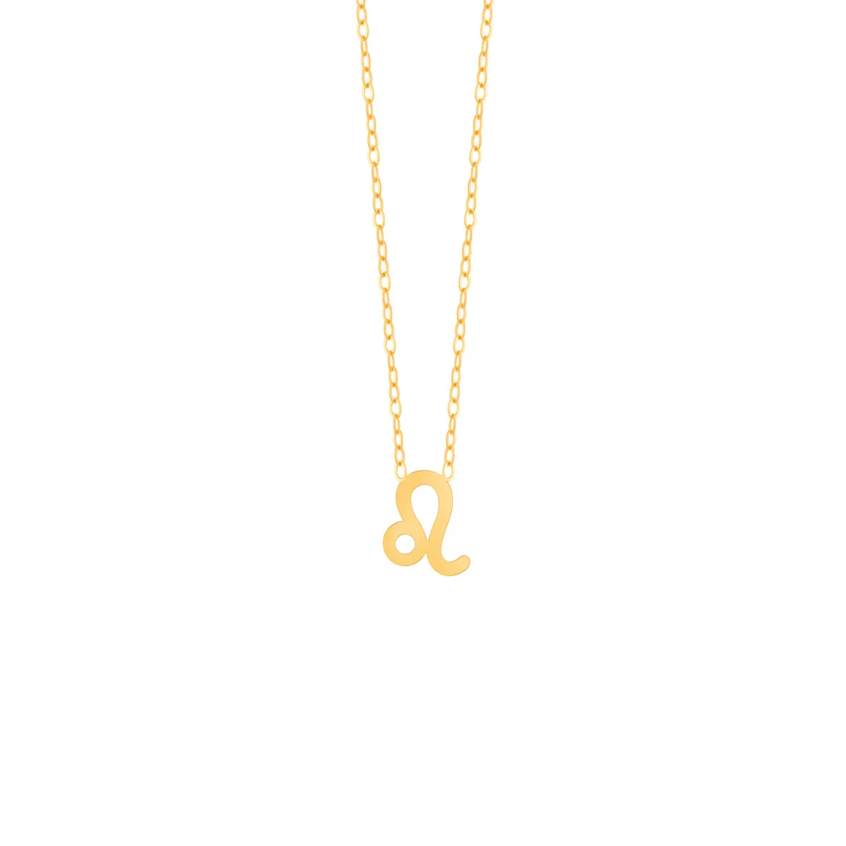 Leo Zodiac Sign Necklace