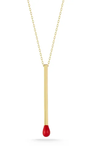 Match Stick Necklace