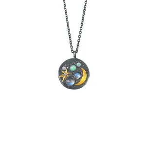 Medium Round Spacescape Pendant