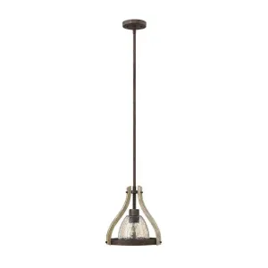 Middlefield Mini Pendant Light E27 in Iron Rust Elstead Lighting - ELS.HK-MIDDLEFIELDP1