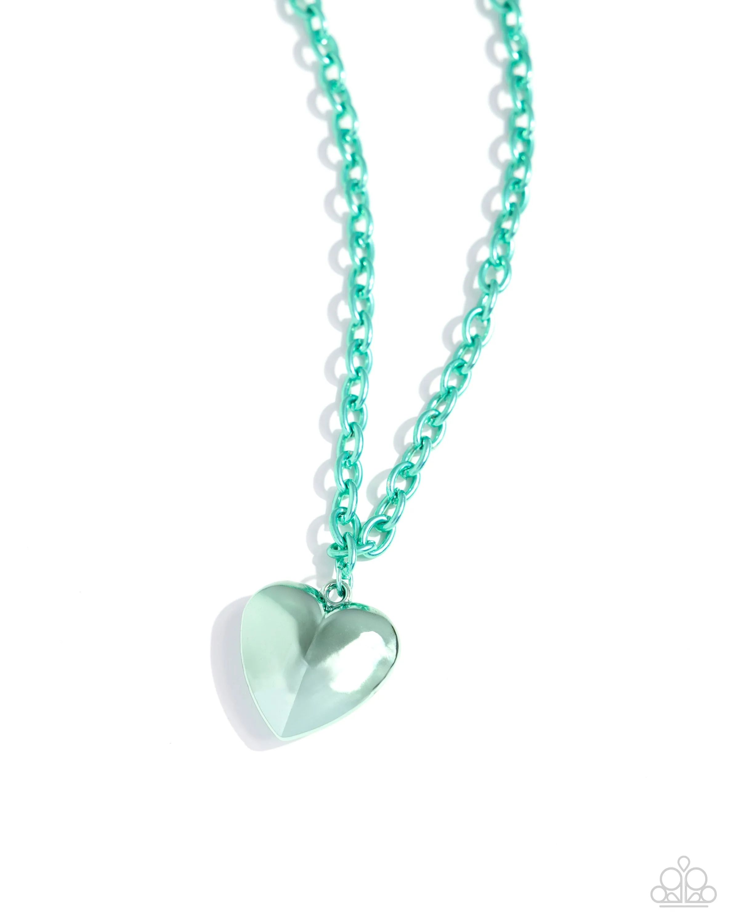 Necklaces Loving Luxury - Green VDAY N2428