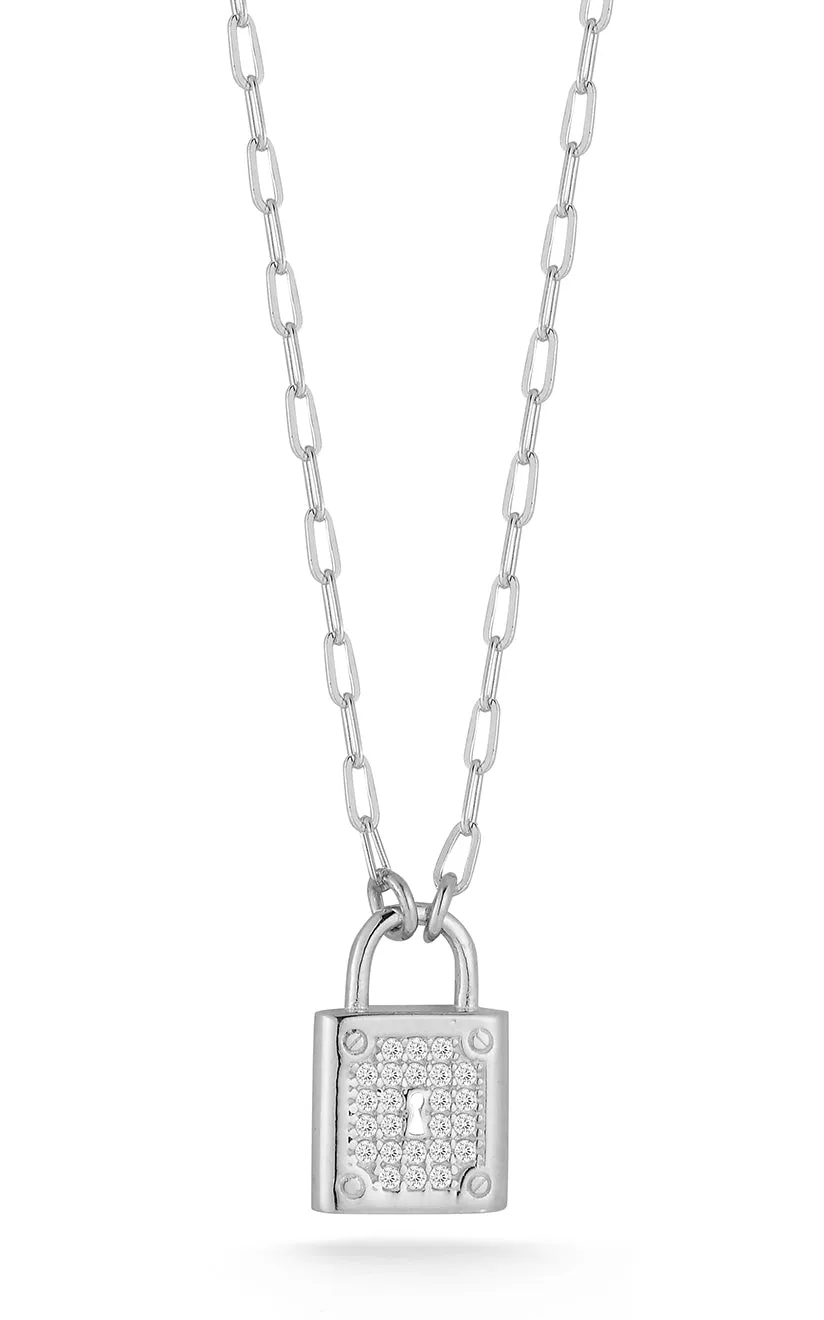 Padlock Necklace