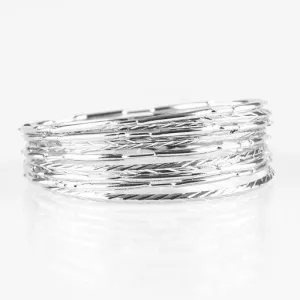 Paparazzi Bracelet ~ Urban Sprawl - Silver