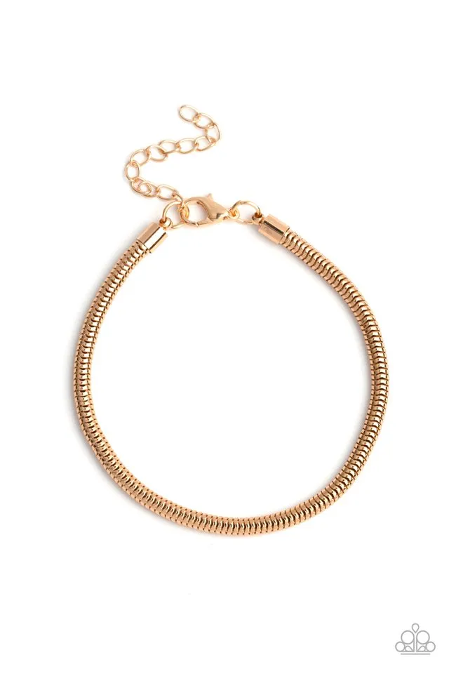 Paparazzi Bracelet ~ Winning - Gold