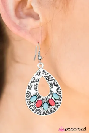 Paparazzi Earring ~ Canyon Carnivore - Multi