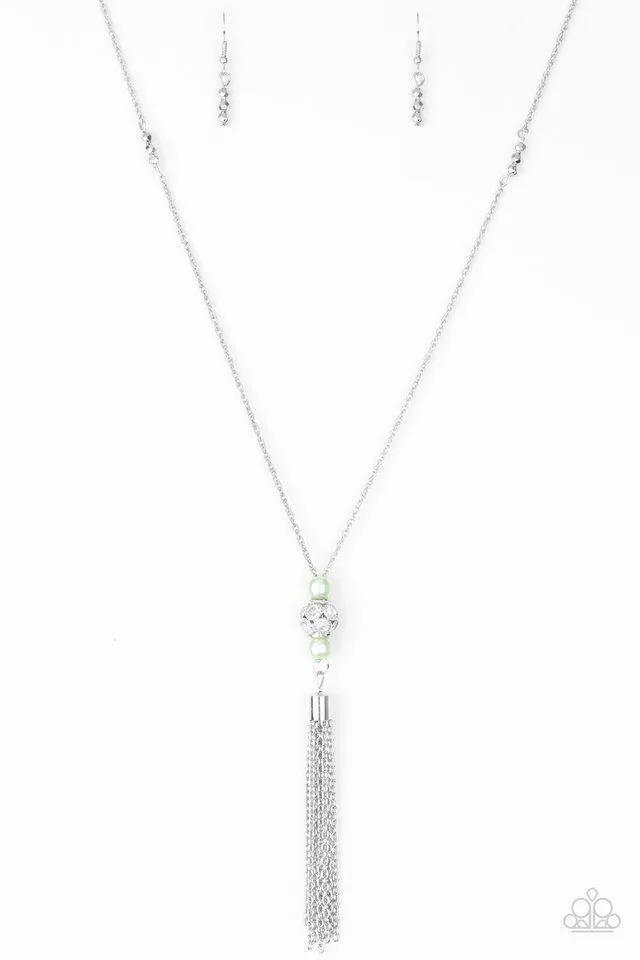 Paparazzi Necklace ~ Century Shine - Green