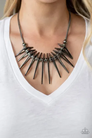 Paparazzi Necklace ~ Fully Charged - Black