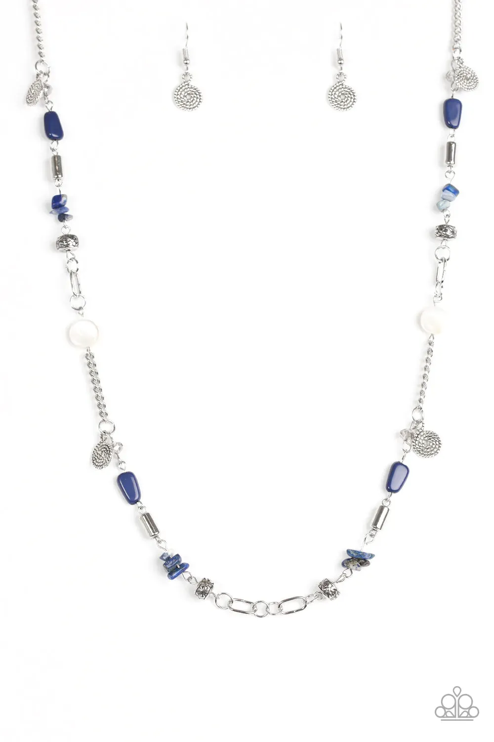 Paparazzi Necklace ~ Ocean Bliss - Blue