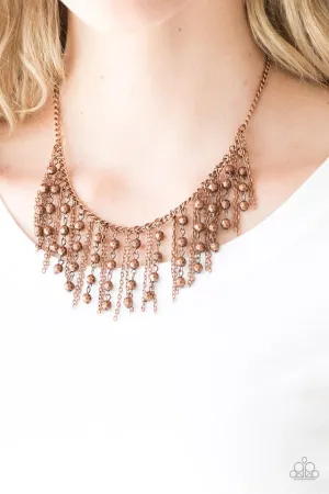 Paparazzi Necklace ~ Rebel Remix - Copper