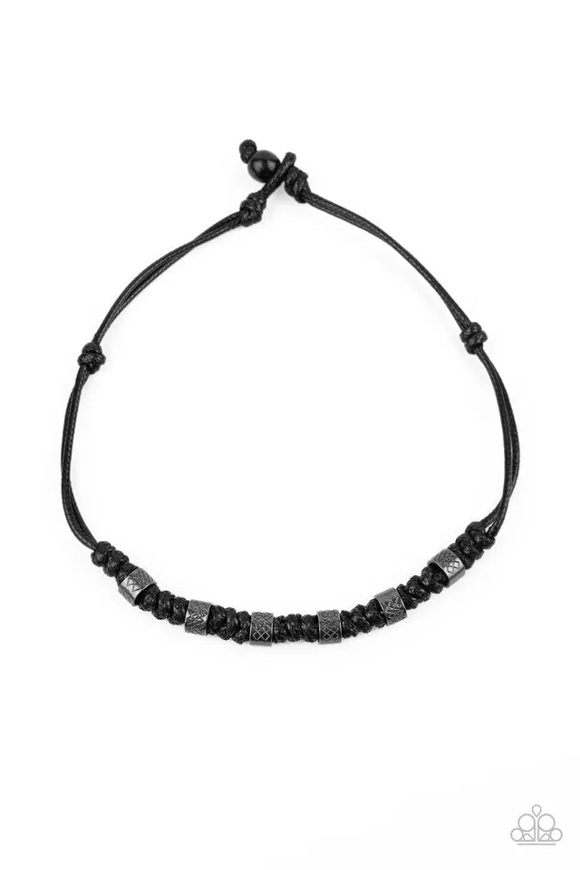 Paparazzi Necklace ~ Rural Rumble - Black