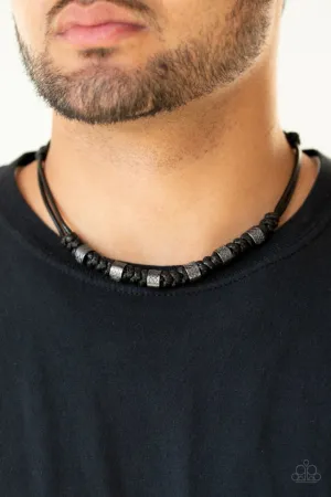 Paparazzi Necklace ~ Rural Rumble - Black