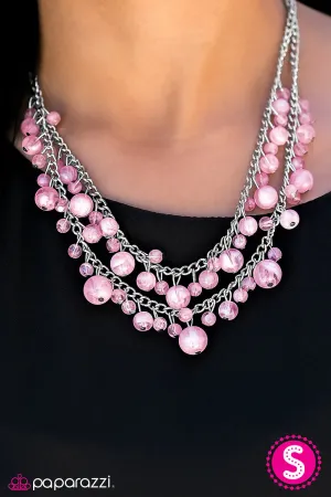 Paparazzi Necklace ~ Summer Isles - Pink