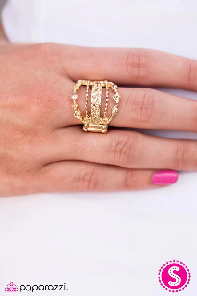 Paparazzi Ring ~ GLEAM Chaser - Gold