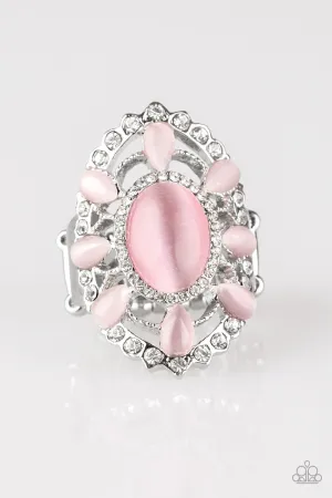 Paparazzi Ring ~ Over The MOONFLOWER - Pink